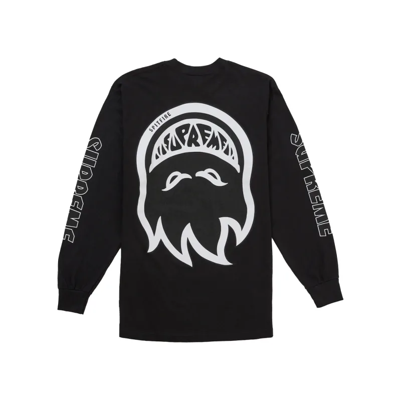 Supreme Spitfire Bighead L/S Long Sleeve Tee Black - XXL