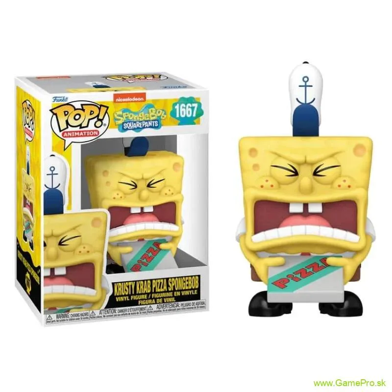 Funko Pop! Krusty Krab Pizza Spongebob Sponge Bob 1667
