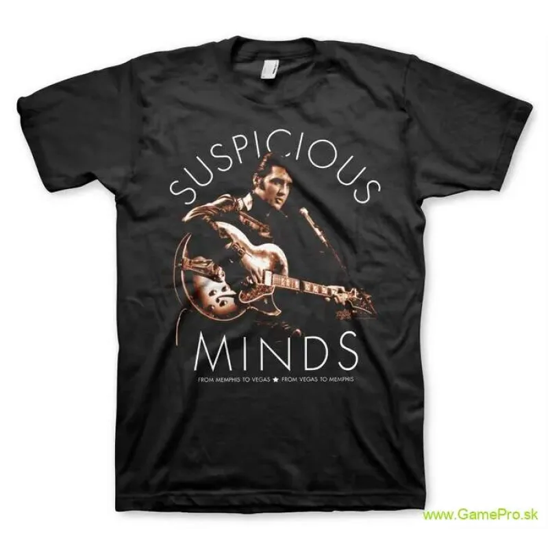 Elvis Presley Suspicious Minds (tričko)