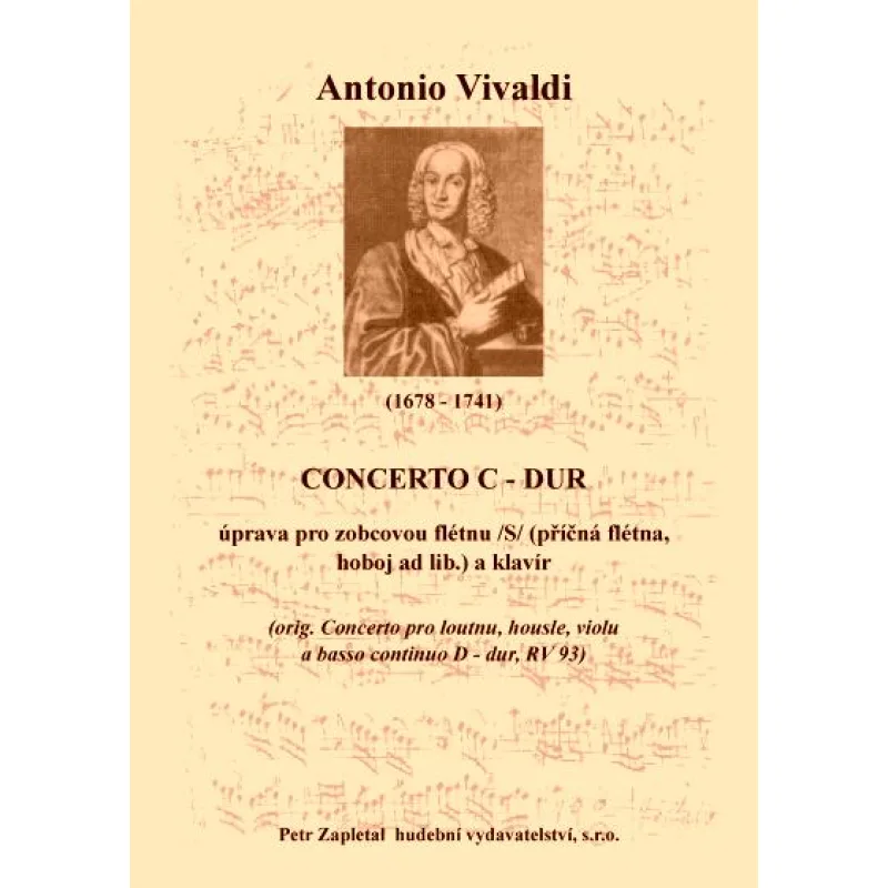 NotaNota Concerto C - dur  - úprava (RV 93)