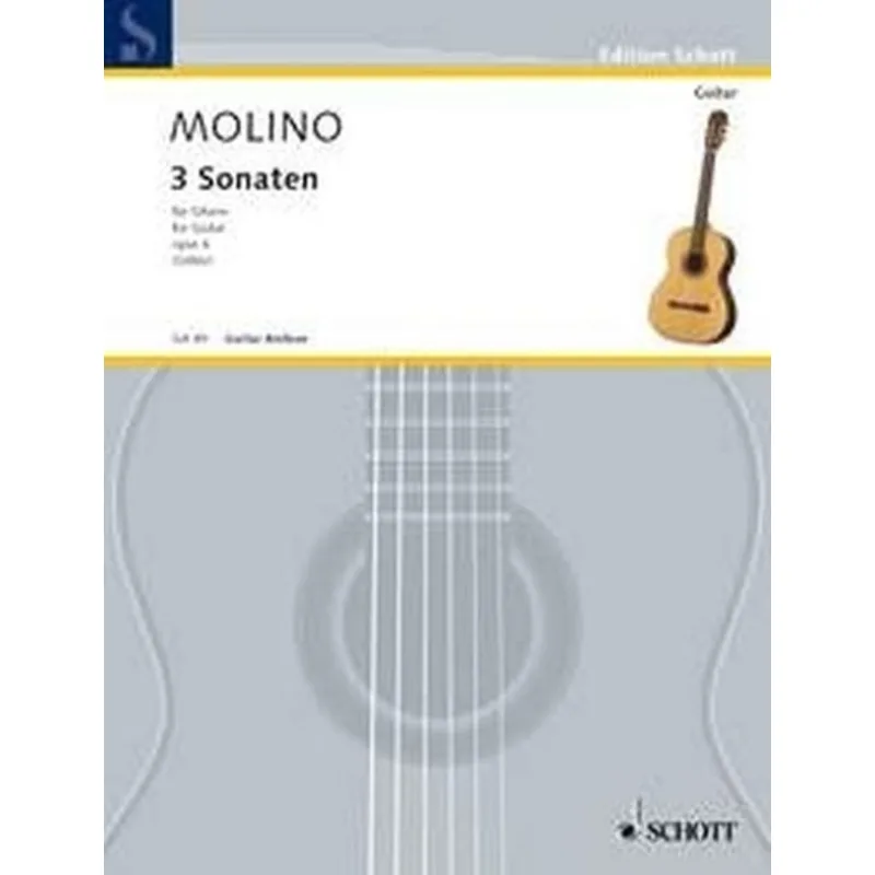 Schott Music 3 sonáty op. 6