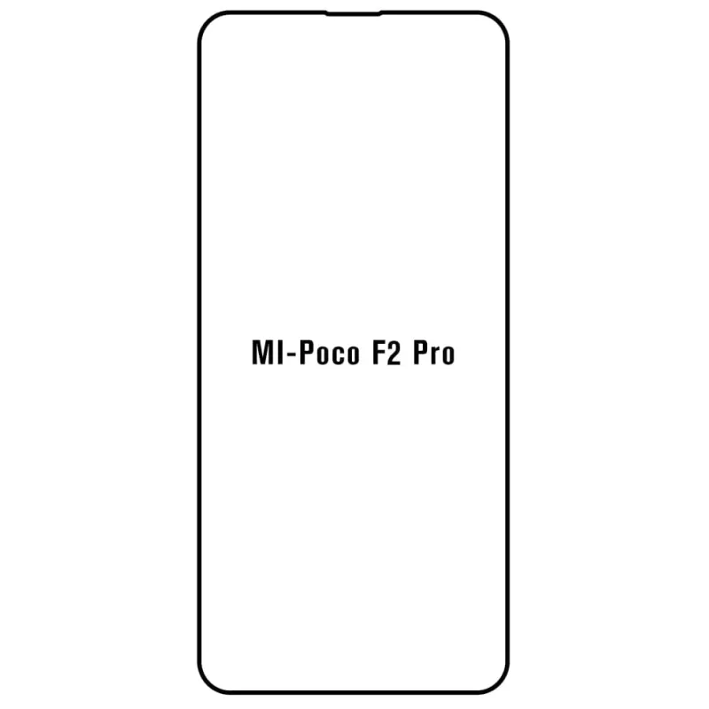 Sunshine Xiaomi Poco F2 Pro Predná Hydrogél ochranná fólia Strih: Predná 1, Typ fólie: Anti-Spy (Privacy)