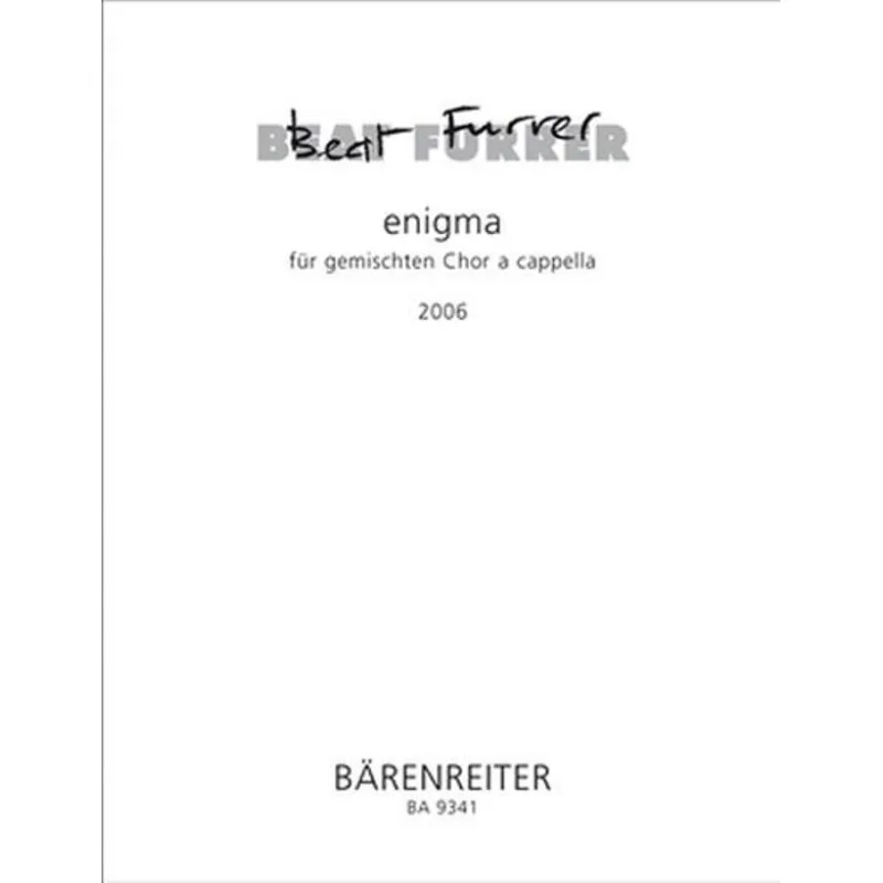 Bärenreiter Enigma pro smíšený sbor a capella