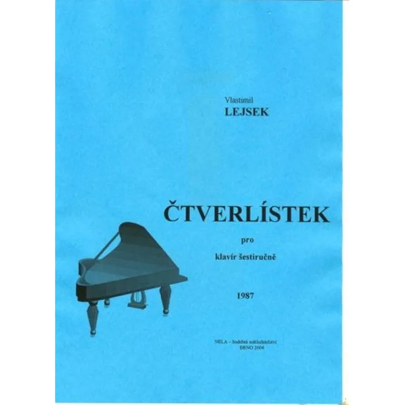 NELA Čtverlístek pro klavír šestiručně