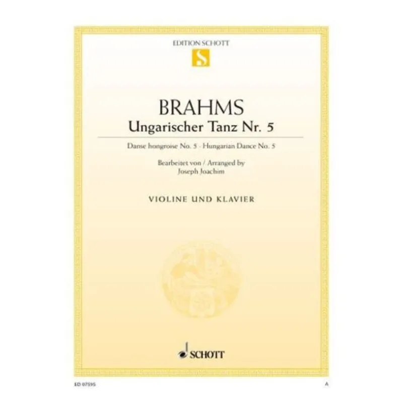Schott Music Ungarischer Tanz Nr. 5