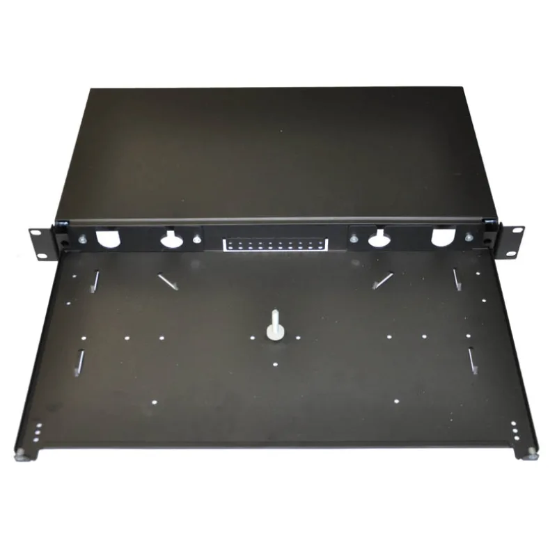 OEM 19" Optická vana 24xST černá, aret. plast. klipem