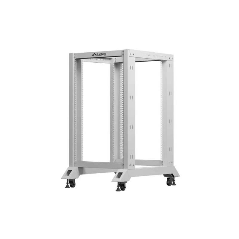LANBERG OTEVŘENÝ RACK 19" 18U 600X800 ŠEDÝ OR01-6818-S