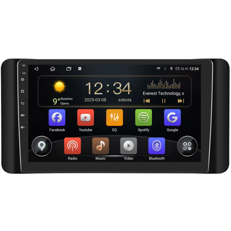 Isudar 2DIN autorádio T72-IEV218 Android, Škoda Kamiq / Scala T72-UN04/A8273
