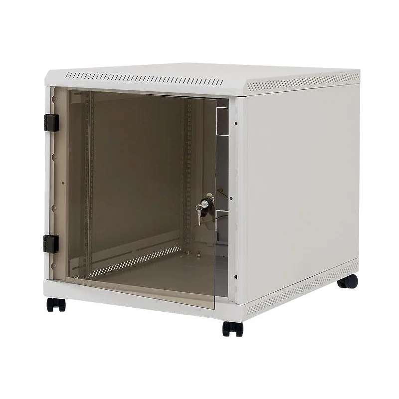 TRITON 19" kontejnerový rack 12U,hl.80cm, nosn.200kg, př. i zad.dveře perforace, černý RCA-12-L68-BAX-A1-OZA