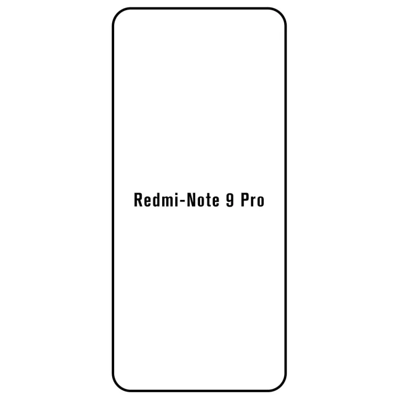 Sunshine Xiaomi Redmi Note 9 Pro 5G Predná Hydrogél ochranná fólia Strih: Predná 2, Typ fólie: Číra