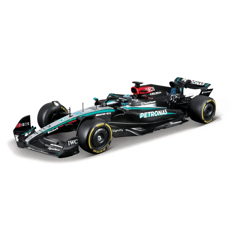 Bburago - RACING MODEL KIT, Formula Mercedes-AMG Petronas W15 (2024), #63 George Russell, 1:24