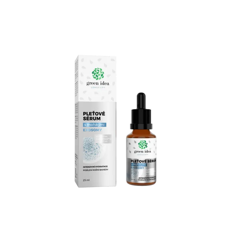 Green idea Pleťové sérum s exozómami – 25 ml –