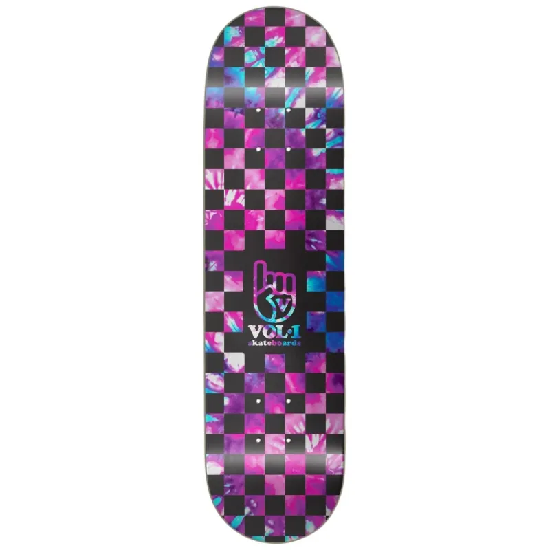 Vol.1 Checker Skate Doska (7.75"|Tie Dye)