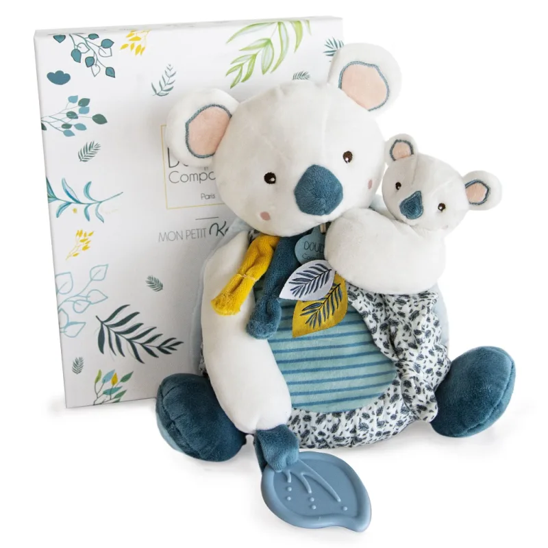 Doudou et Compagnie Paris Doudou Darčeková sada - koala Yoca s bábätkom 25 cm