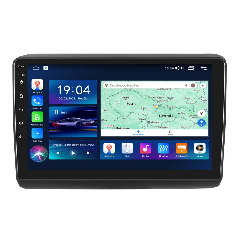 Everest 2DIN autorádio EVT53 Android, Fiat Ducato / Peugeot Boxer II / Citroen Jumper II EVT-UN06M/A7942