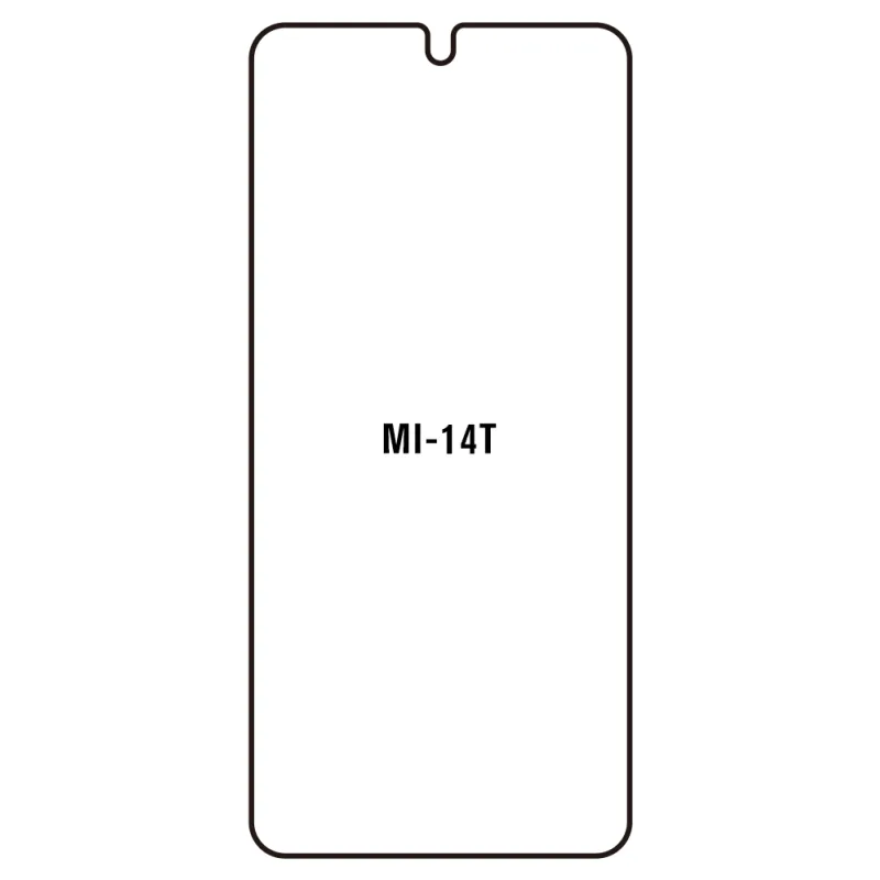 Sunshine Xiaomi 14T Predná Hydrogél ochranná fólia Strih: Predná 2, Typ fólie: Anti-Spy (Privacy)