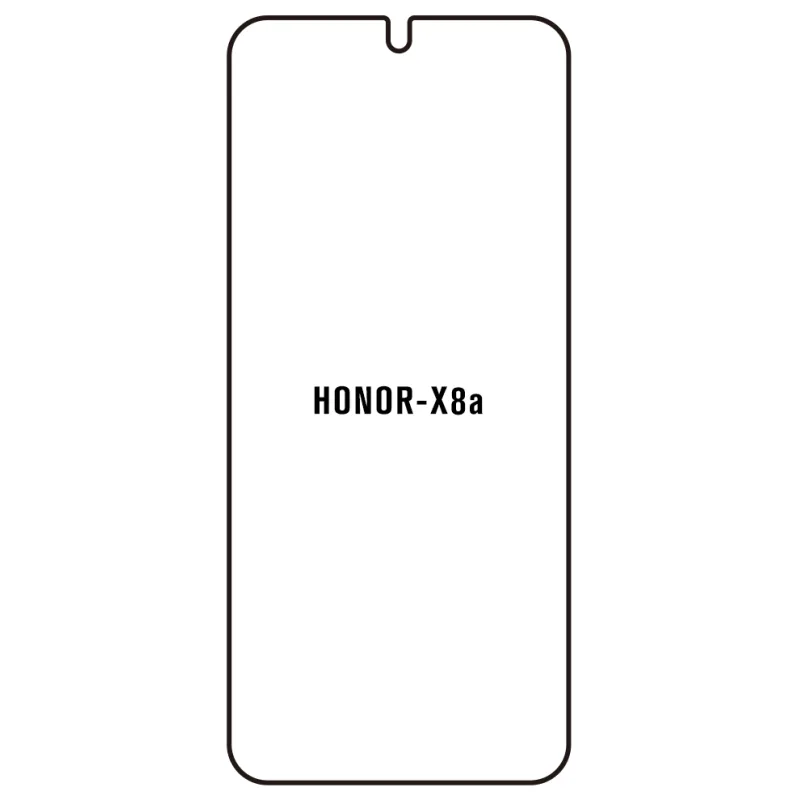 Sunshine Honor X8a Predná Hydrogél ochranná fólia Strih: Kompatibilná s krytom, Typ fólie: Proti modrému svetlu