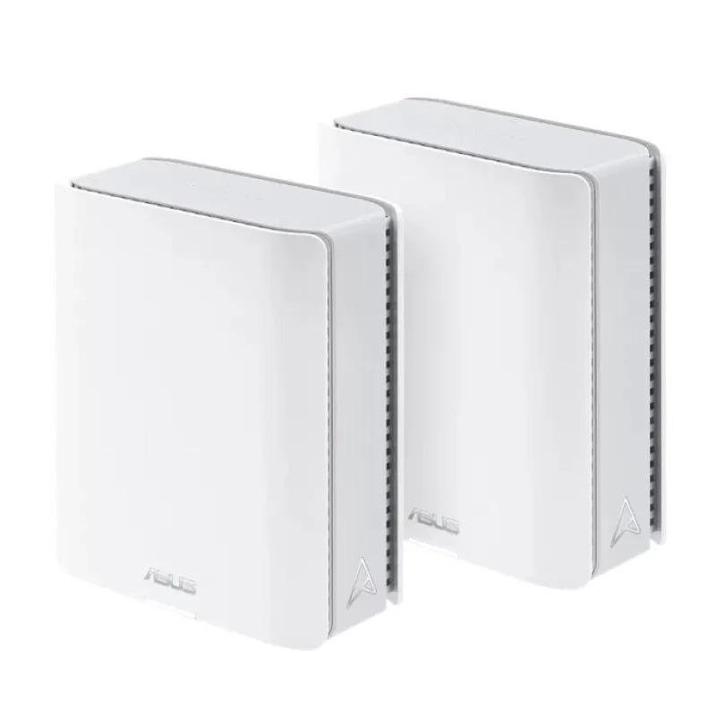 ASUS ZenWiFi BT8 Tri-band WiFi 7 (802.11be) Smart AiMesh Extendable Router, 6 GHz WiFi, 14 Gbps, 4G LTE/5G (2-PK)