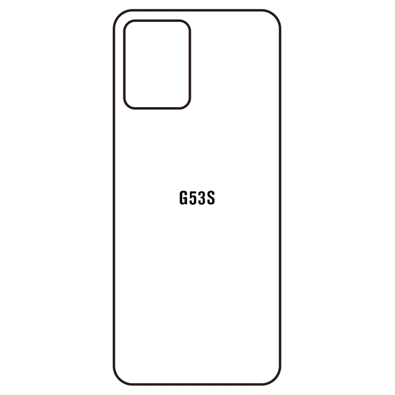 Sunshine Motorola G53s 5G Zadná Hydrogél ochranná fólia Strih: Zadná časť 1, Typ fólie: Číra