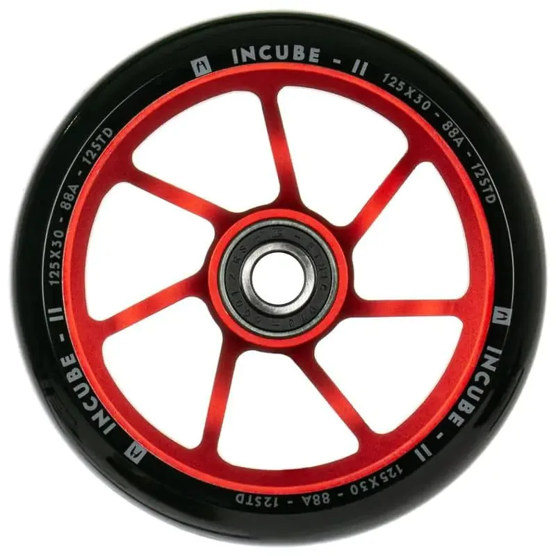 Koliesko Ethic Incube V2 12STD 125mm červené