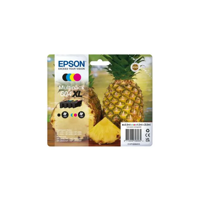 EPSON Multipack 4-colours 604XL Ink (C13T10H64010)