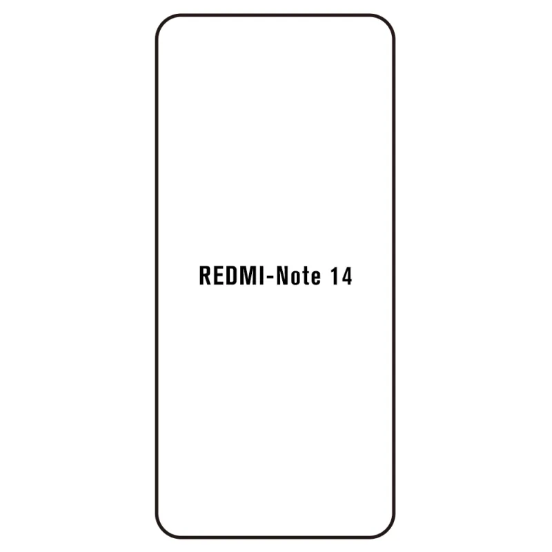Sunshine Xiaomi Redmi Note 14 5G Predná Hydrogél ochranná fólia Strih: Kompatibilná s krytom, Typ fólie: Anti-Spy (Privacy)