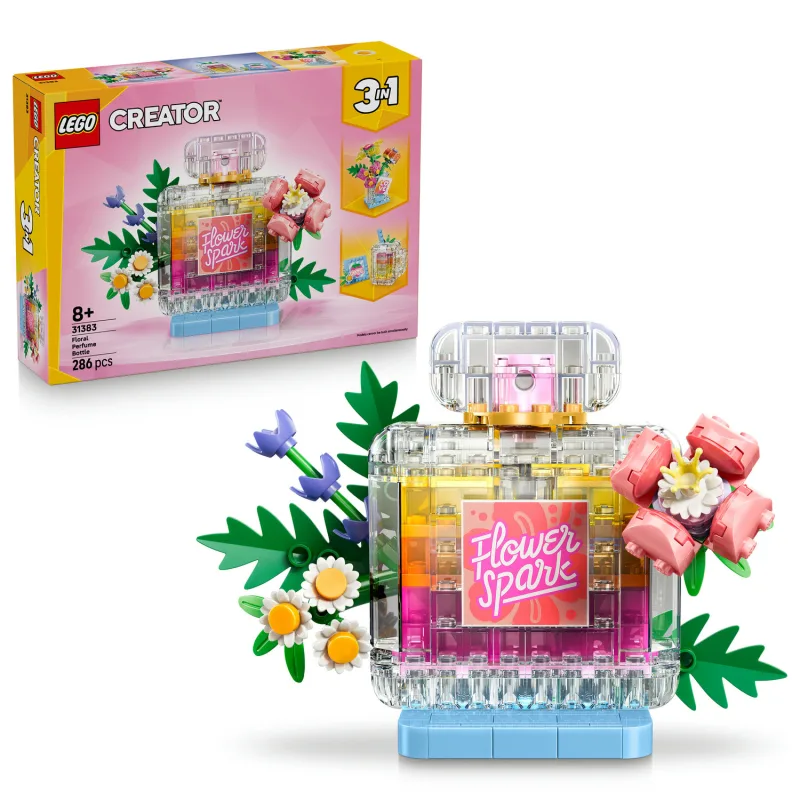 LEGO Creator 3v1 31383 Parfém s ozdobnými kvetmi