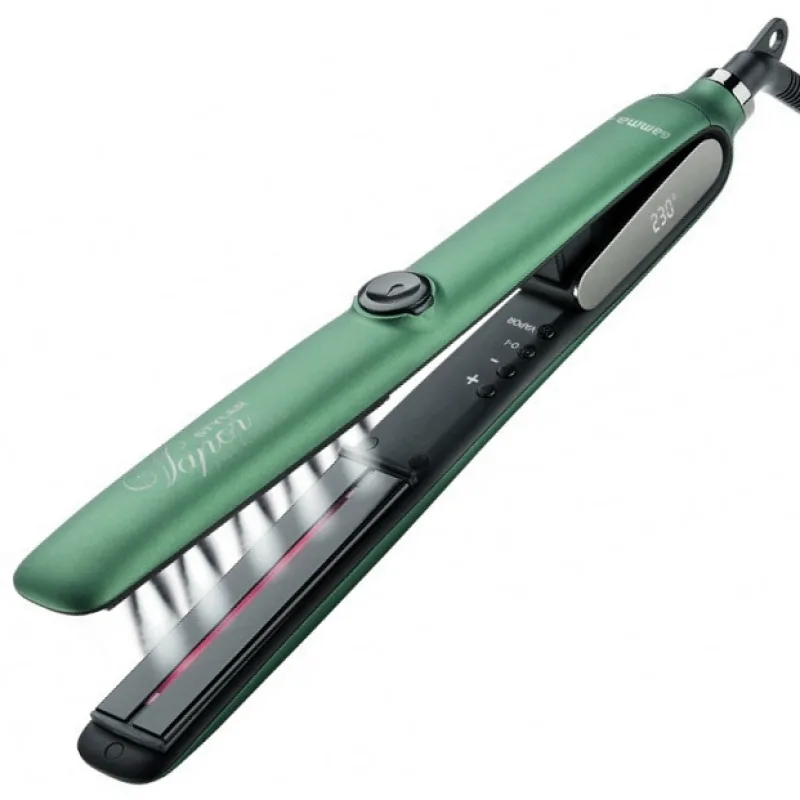 GAMMA PIÚ VAPOR STYLER Steam Infrared - parná infračervená žehlička - zelená