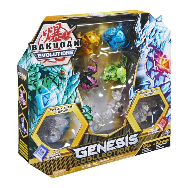 Spin Master BAKUGAN MULTIPACKING S EXKLUZÍVNYMI ŽIARIVÝMI BAKUGANMI S4