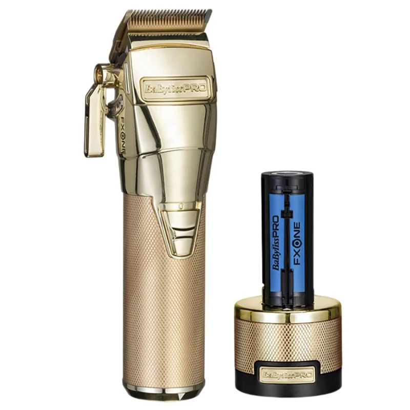 BABYLISS PRO Profesionálny strihací strojček BABYLISS PRE FXONE Gold clipper FX899GE