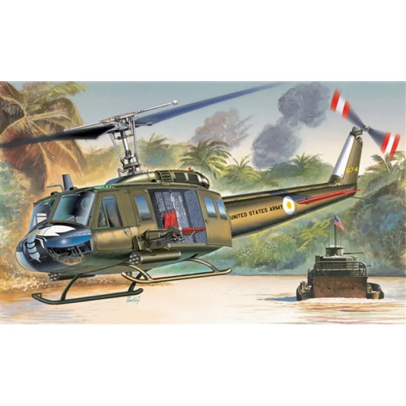 Italeri Taleri Model Kit vrtuľník 1247 - UH-1D IROQUOIS (1:72)