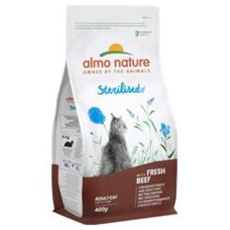 Almo Nature Holistic cat Sterilised hovězí 2kg