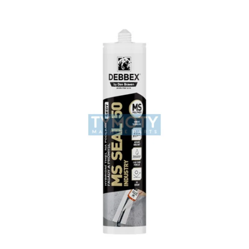Debbex Hybridný tmel MS SEAL 50 - 290 ml sivá