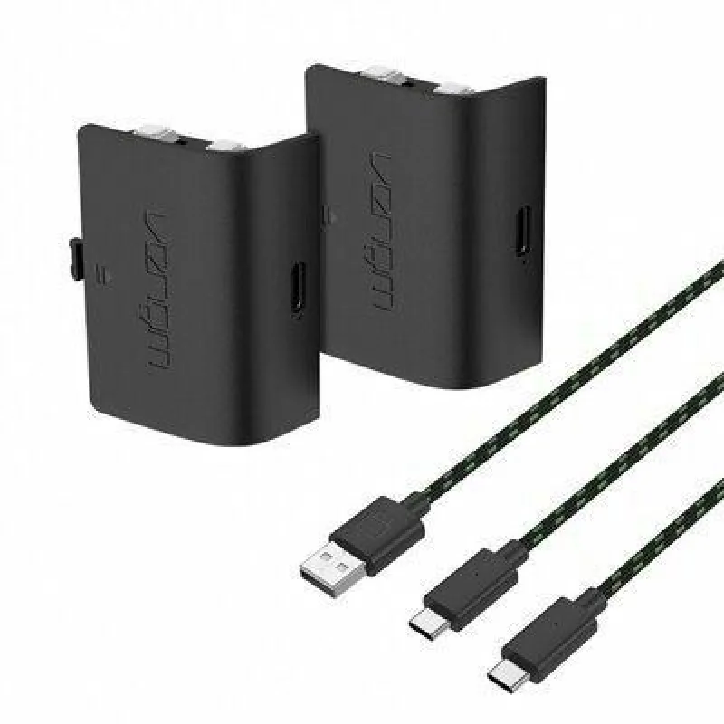 VENOM VS2882 Xbox Series S/ X & One Black Twin Battery Pack + 3 meter…