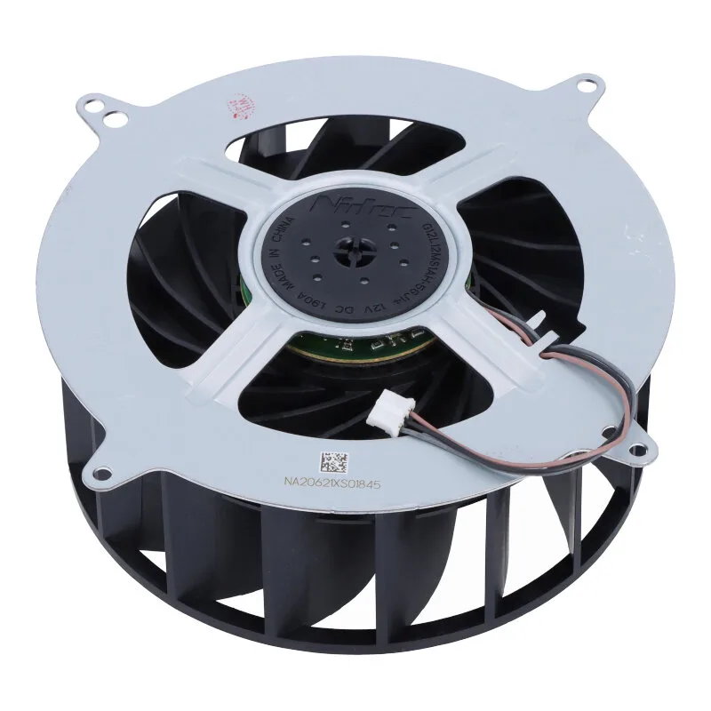 17-lopatkový chladiaci ventilátor pre konzoly PS5