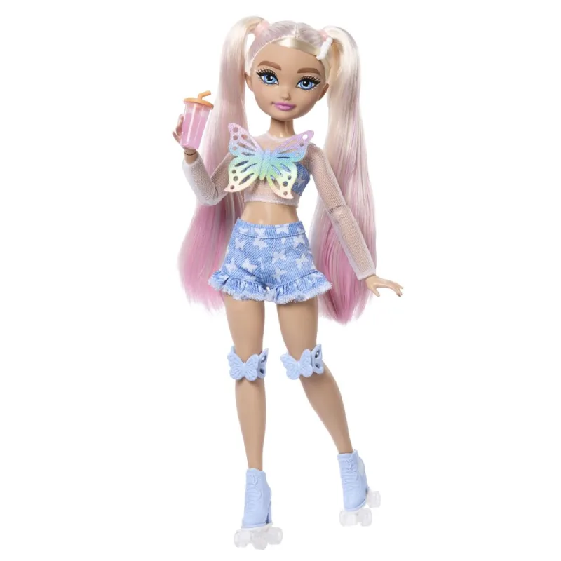 Barbie dream Besties bábika na kolieskových korčuliach - MALIBU