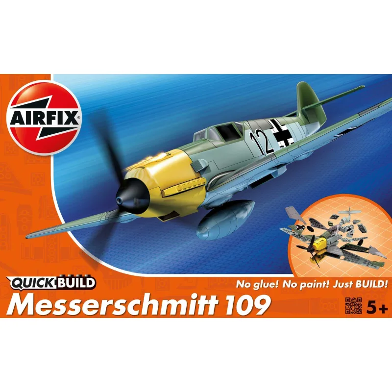 Airfix Quick Build lietadlo J6001 - Messerschmitt 109