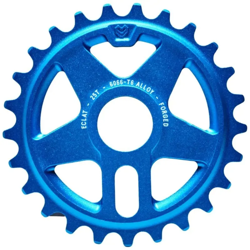 Eclat Onyx Freestyle BMX Prevodník (Sandblast Cyan|25T)