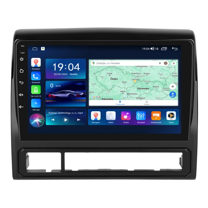 Everest 2DIN autorádio EVT207 Android, Toyota Hilux VII, Tacoma II EVT-UN06M/A8446