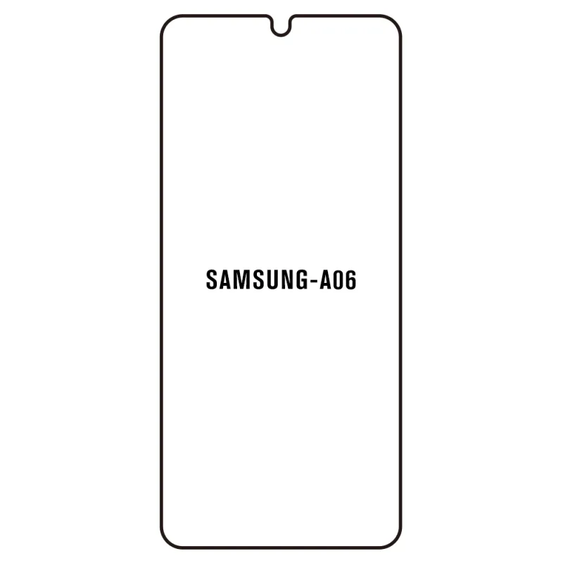Sunshine Samsung A06 5G Predná Hydrogél ochranná fólia Strih: Kompatibilná s krytom 2, Typ fólie: Matná