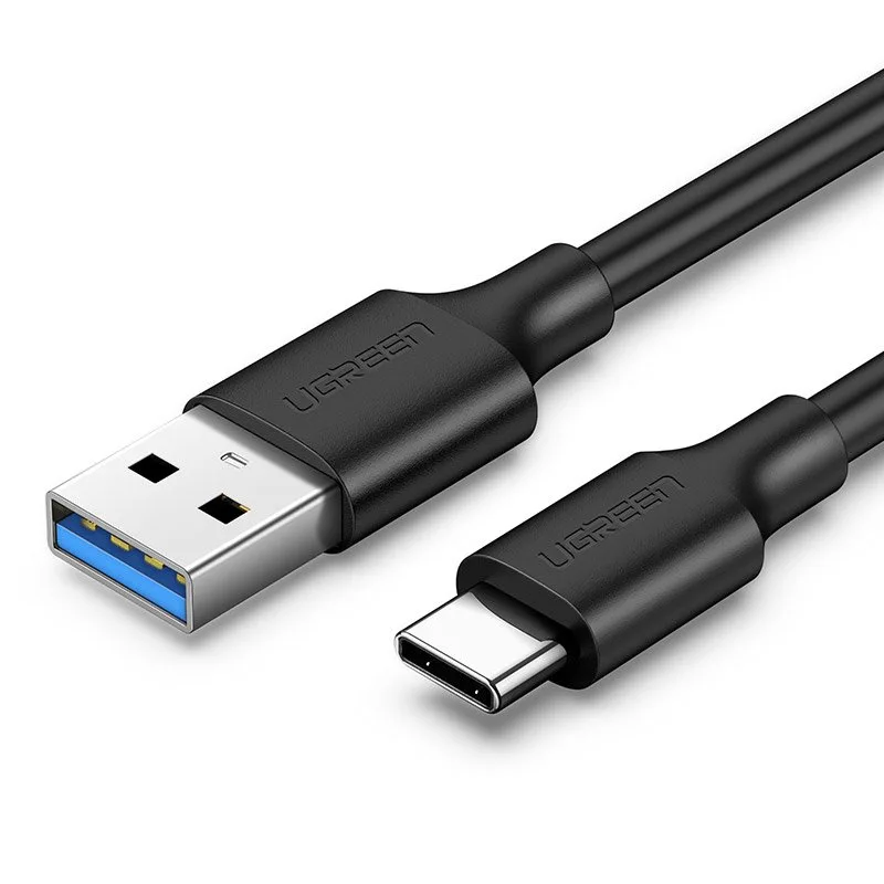 Ugreen US184 20882 kábel USB-A 3.0 / USB-C 3A 1m - čierny