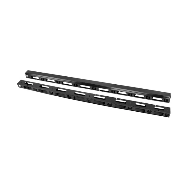 VERTIKÁLNÍ PANEL PRO VEDENÍ KABELŮ 42U PRO 19" VOLNĚ STOJÍCÍ SKŘÍNĚ 2KS ČERNÝ LANBERG AK-1210-B