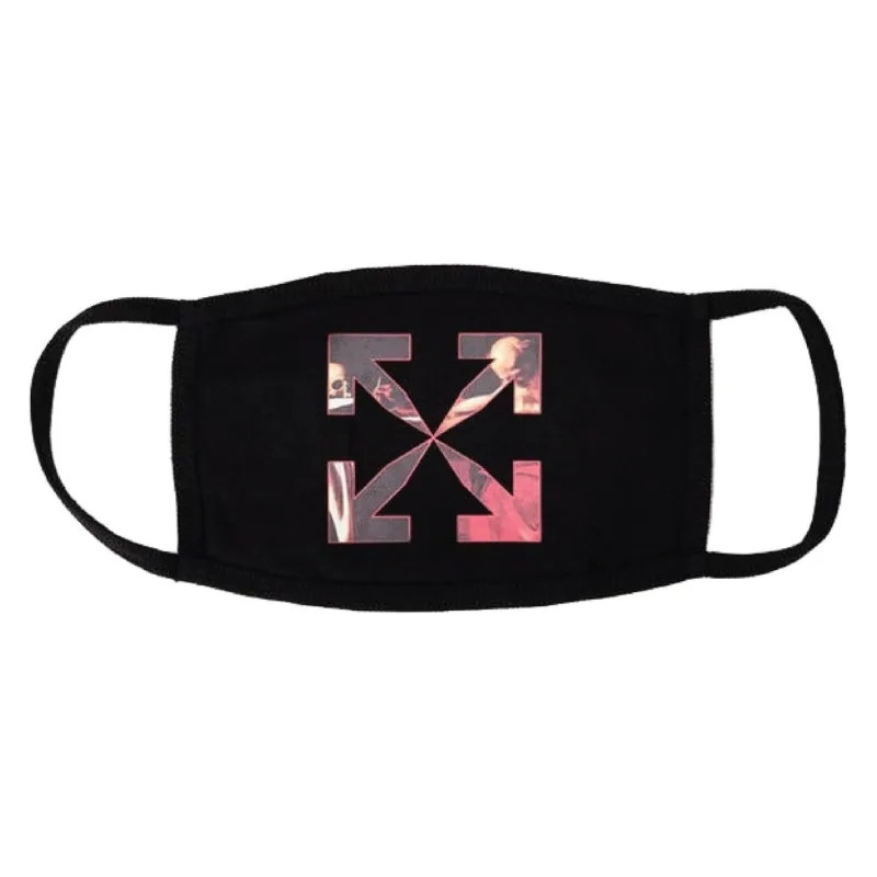 Off White Caravaggio Arrow Face Mask Black - OS