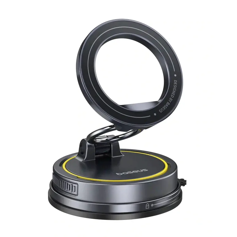 NONAME Baseus VC2 Flex Suction Cup Magnetický Držák do Auta Cosmic Black 6953156298903