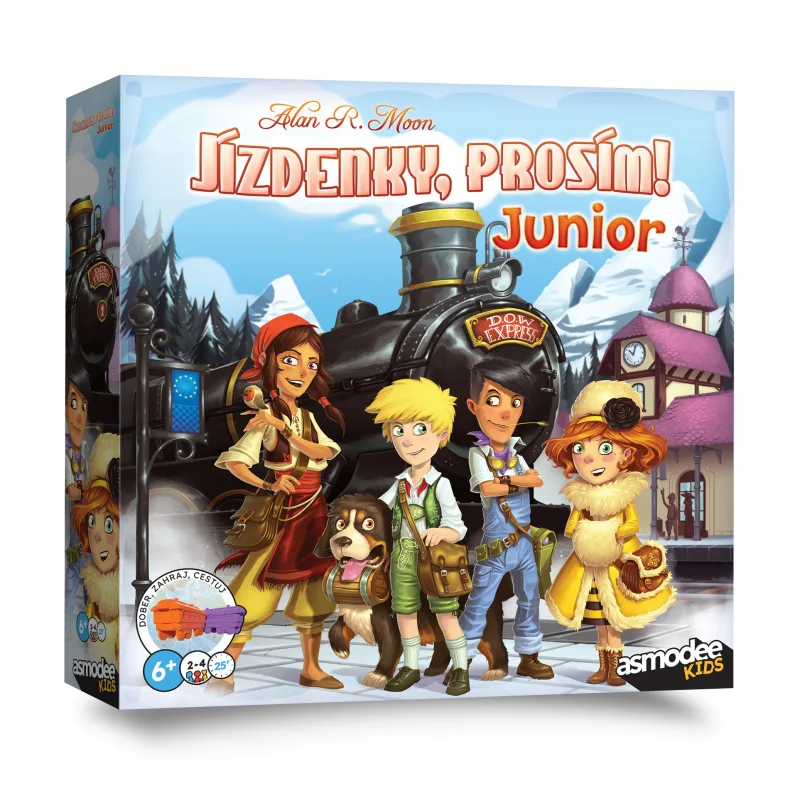 Asmodee Kids Cestovné lístky, prosím! Junior