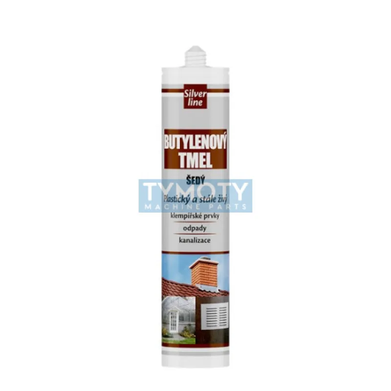 Silver Line Butylénový tmel - 280 ml sivý
