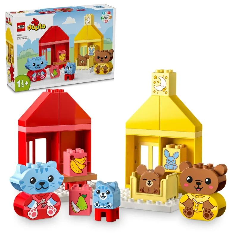 LEGO DUPLO® 10414 Každodenné činnosti: jedenie a spánok