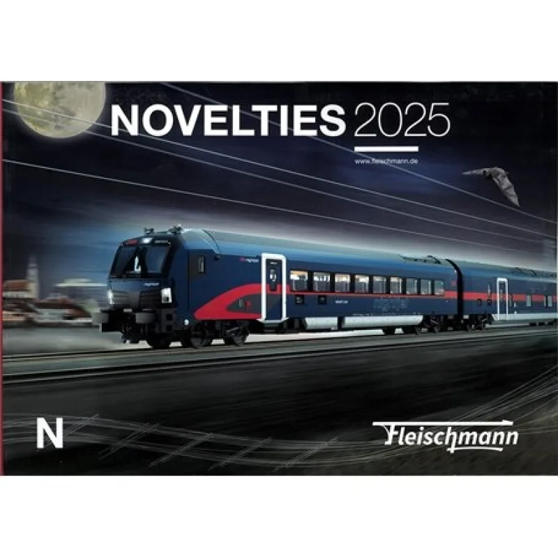 Fleischmann Katalóg noviniek 2025 v anglickom jazyku