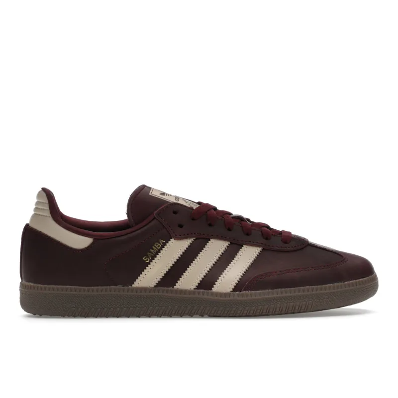 adidas Samba OG Maroon Crystal Sand (Women's) - 36