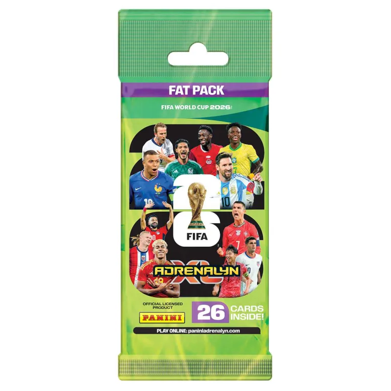 Panini FIFA WORLD CUP 2026 - ADRENALYN - FATPACK